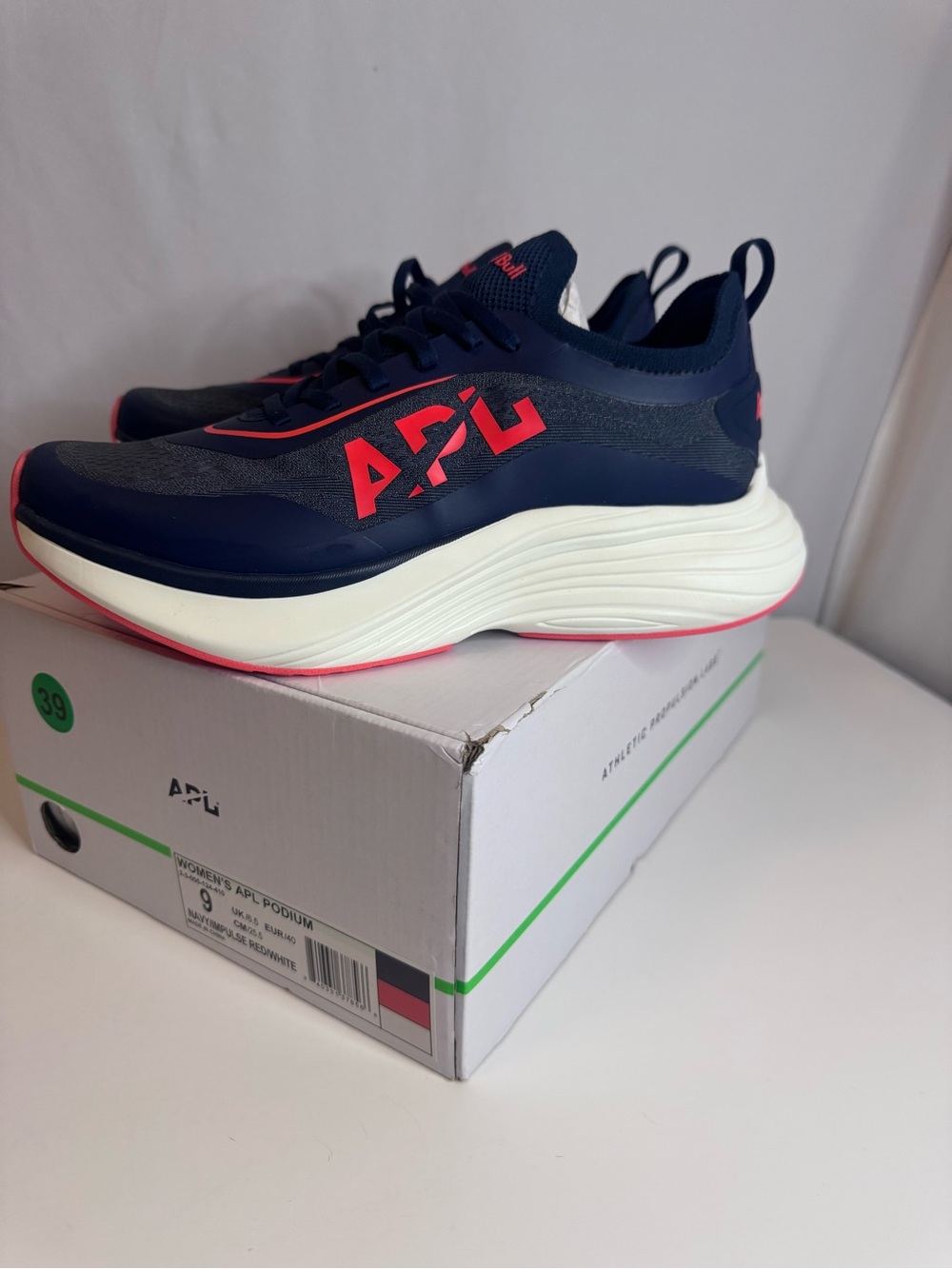 Red Bull special edition  (APL) Podium running shoes retail Women’s 9 men’s 7.5